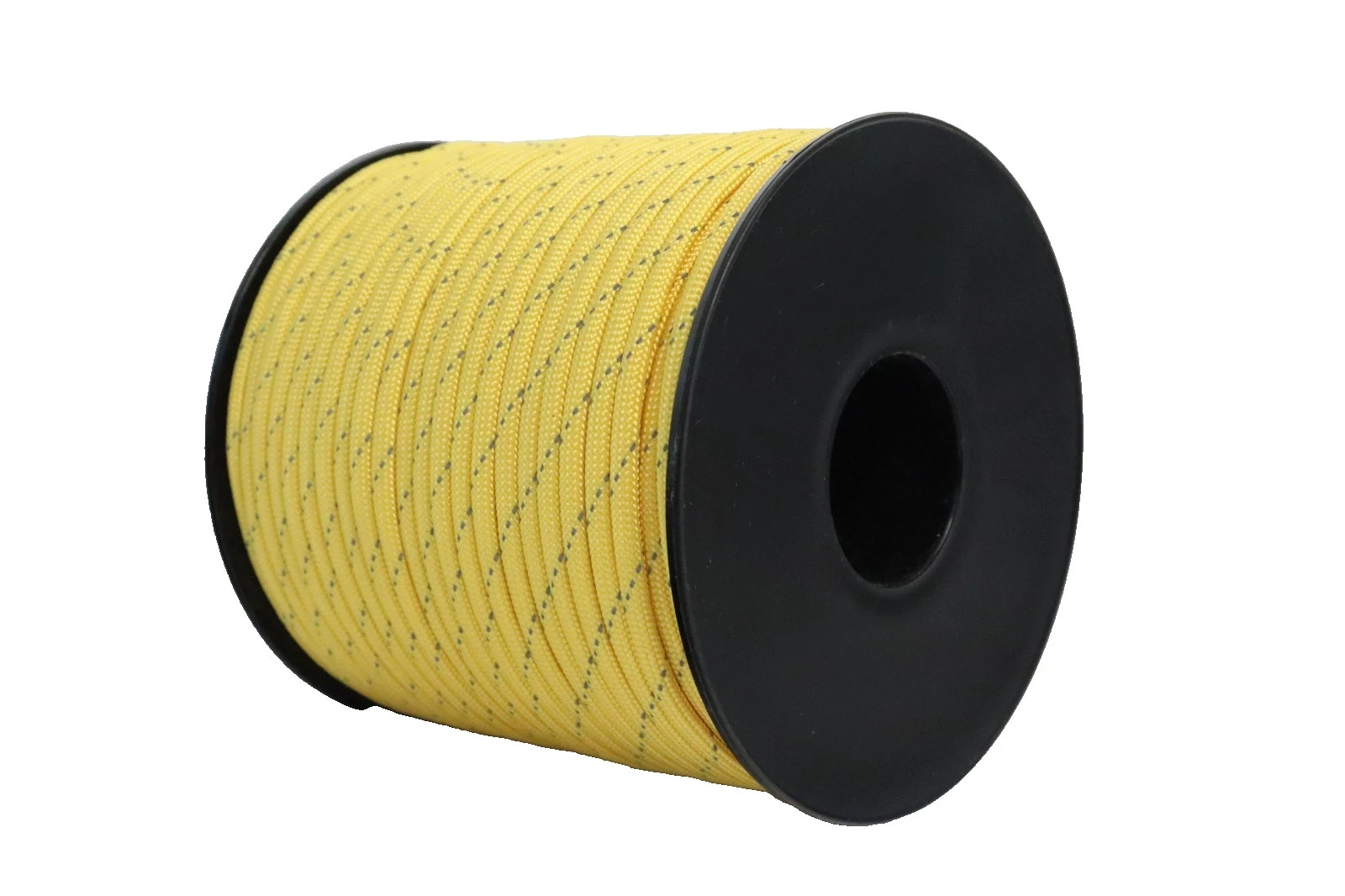 200ft Yellow 550 Reflective Paracord Type III 7 Strand Cord