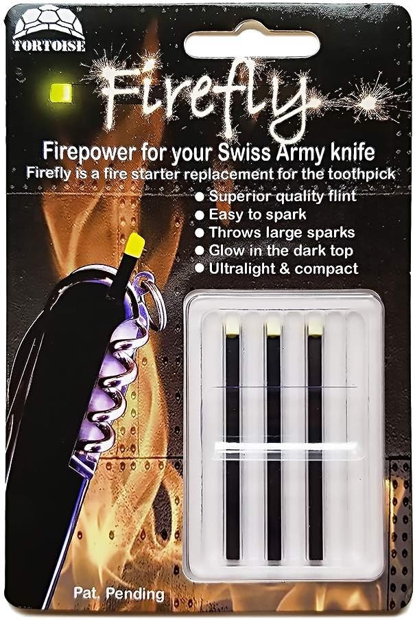 Firefly Regular 3 Pack – Fire Starter Accessory for Swiss Army Victorinox Knives
