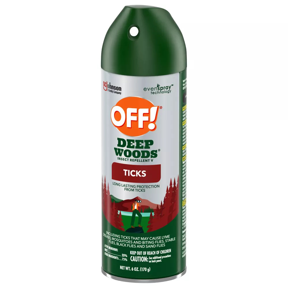 New OFF! Deep Woods Tick Repellent Insect V Long Lasting Outdoor Tick Spray 6 oz