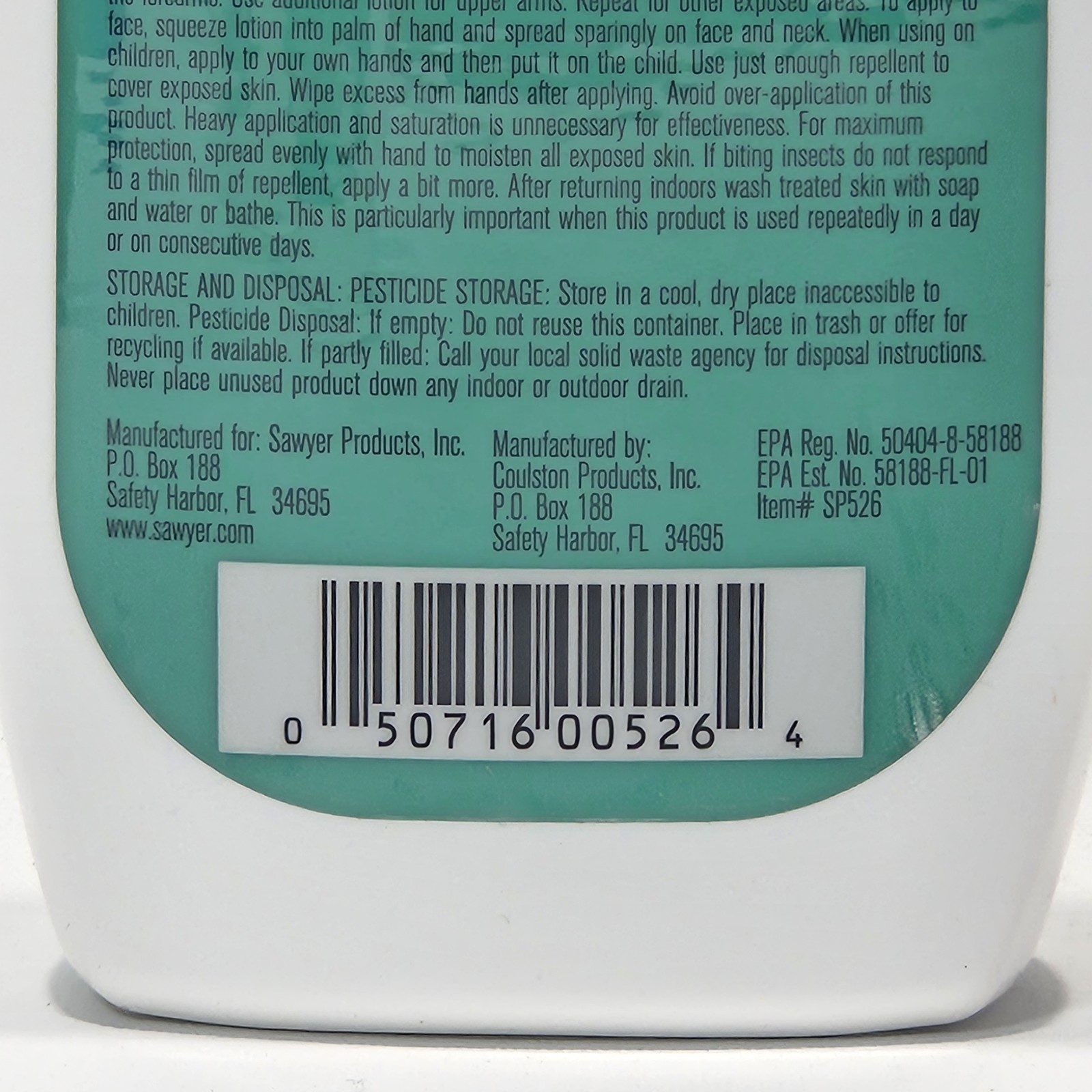 Sawyer Insect Repellent Controlled Release, Odorless Lasts 11 Hours Pack Of 2