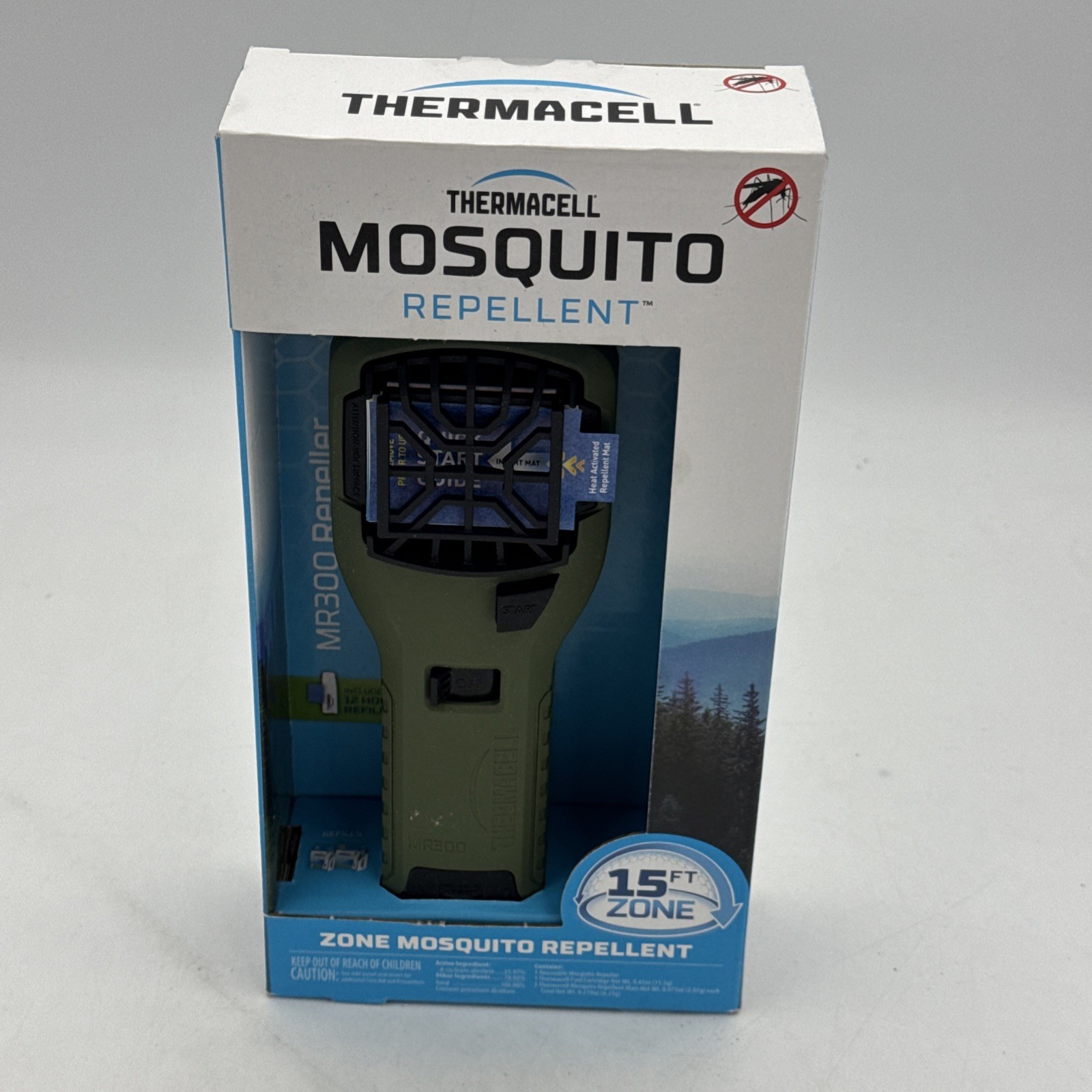 Thermacell MR300 Mosquito Repellent Portable Heat Activated New & Sealed