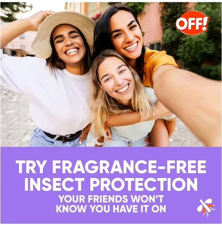 OFF Insect Repellent CLEAR Gel 8hr Protection Skin Hydrating 3.8oz Bug “Spray”