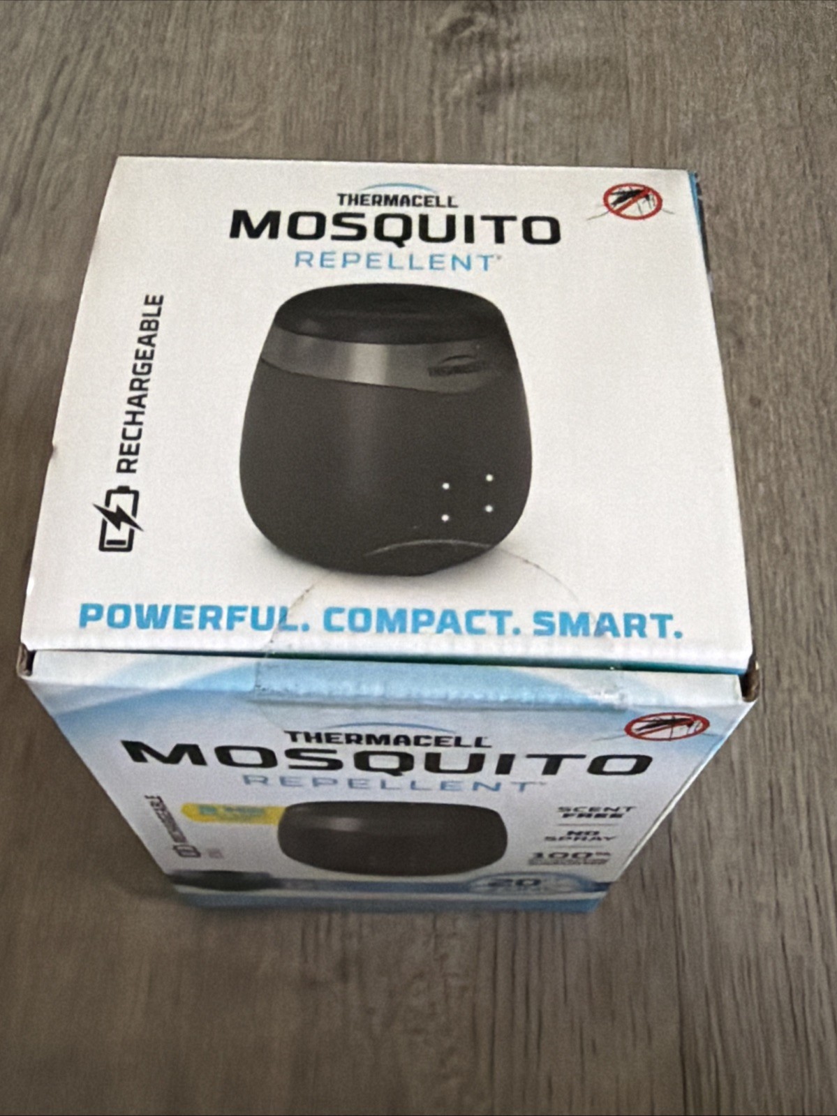 Thermacell Mosquito Repellent E-Series Rechargeable Repeller, Patio Shield 20’
