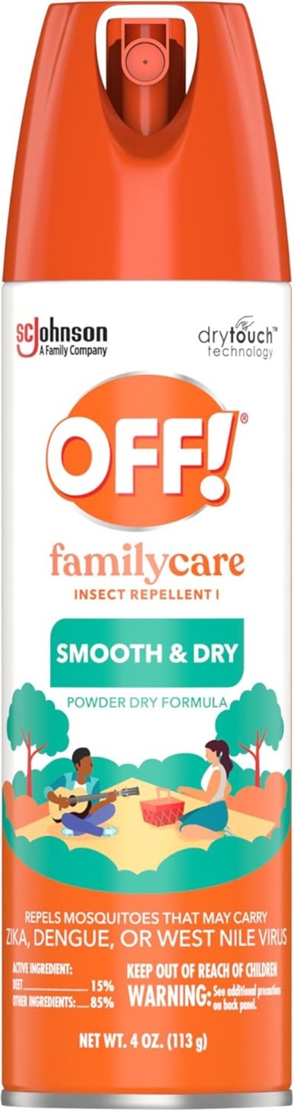 Long-lasting 4 oz Mosquito Repellent Aerosol – Smooth Formula for Outdoor Fun
