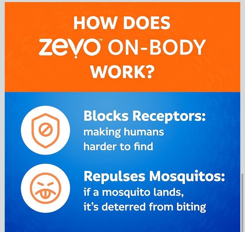 Zevo 6 Oz On Body Mosquito & Tick Repellent Aerosol & Spray Skin Outdoor 3 Pack