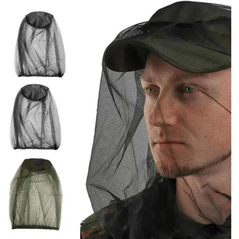 2x Premium Mosquito Head Net for Insect,Fly & Bug Protection, Ultra Large & Long