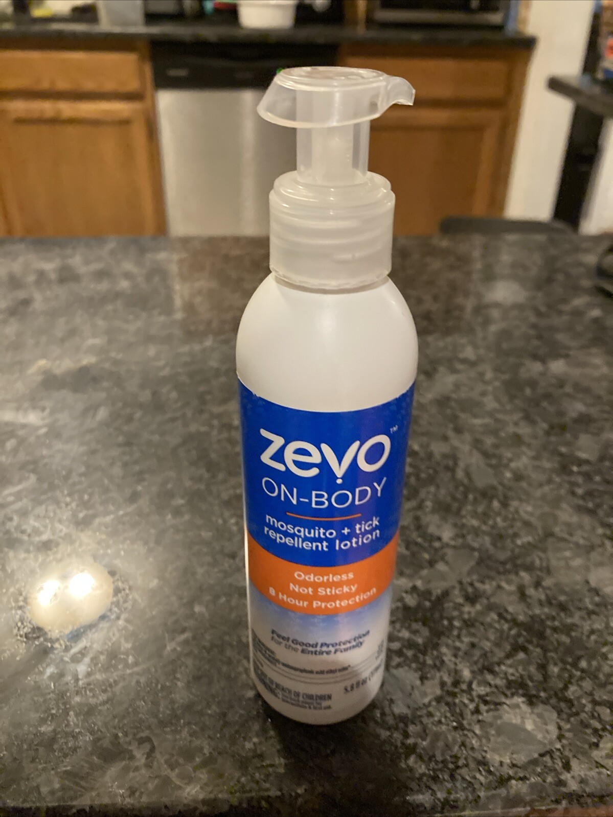 Zevo On Body Mosquito + Tick repellent Lotion 5.8 fl. oz 2 Bottles