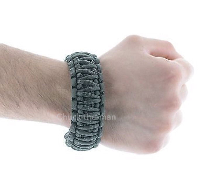 WHOLESALE LOT Paracord 550 Bracelet Cobra Army Green Camping Tactical 25pcs