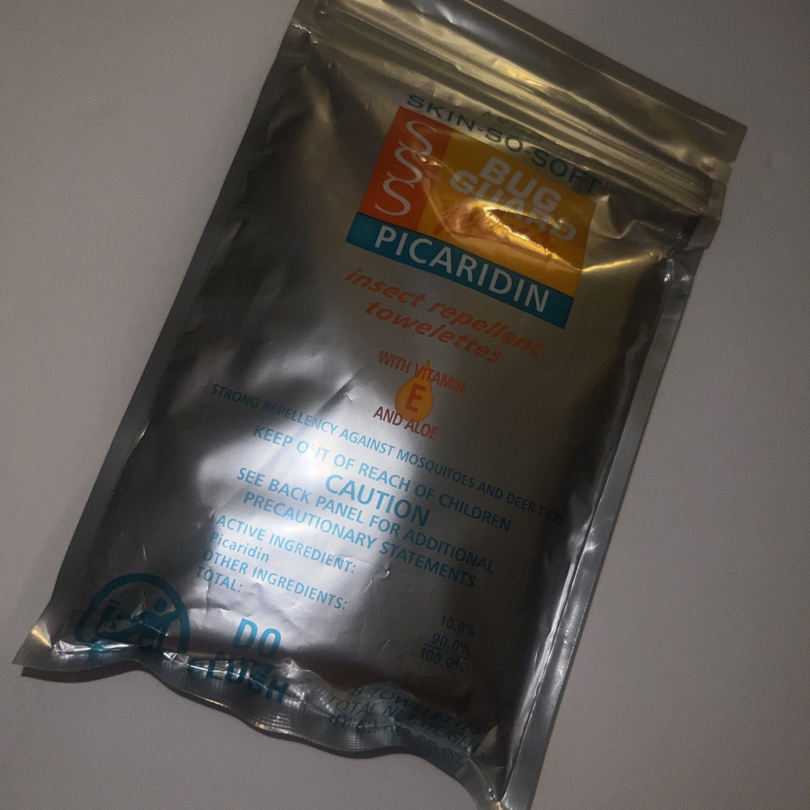 Avon Skin So Soft Bug Guard Plus Picaridin Repellent 8 Towelettes, New In Packag
