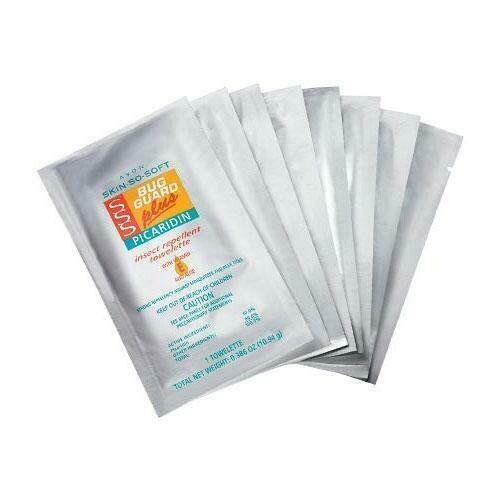 Avon Skin So Soft Bug Guard Plus Picaridin in 8 pack of Towelletes.