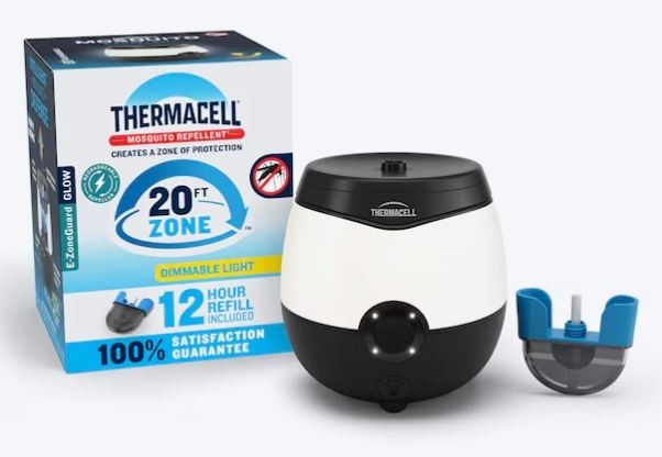 NEW Thermacell EL55 Rechargeable Mosquito Repeller with Dimmable Light