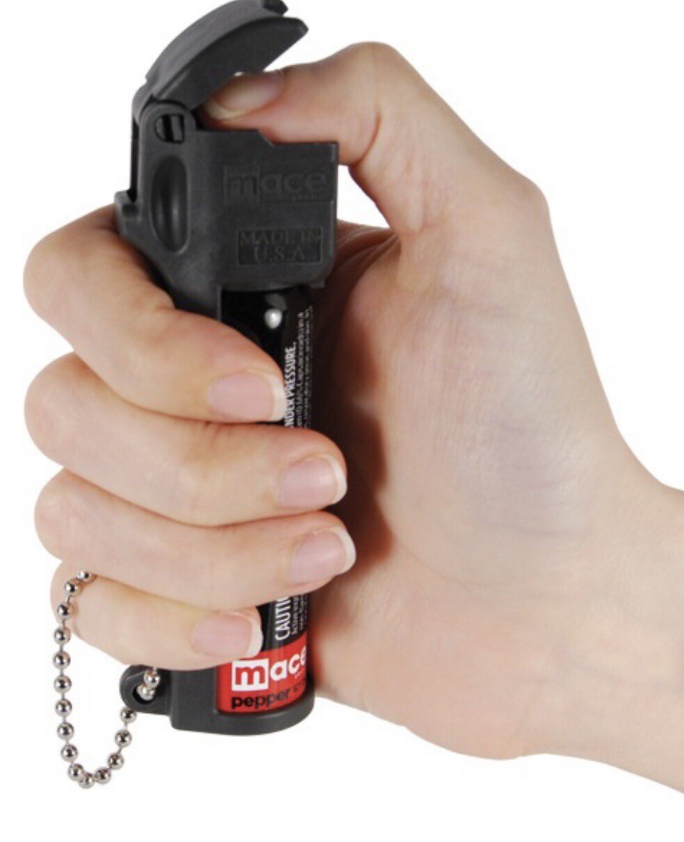 MACE 12 FT DEFENSE PERSONAL Pepper Gard GUARD Spray FLIP TOP Self Defense HOME