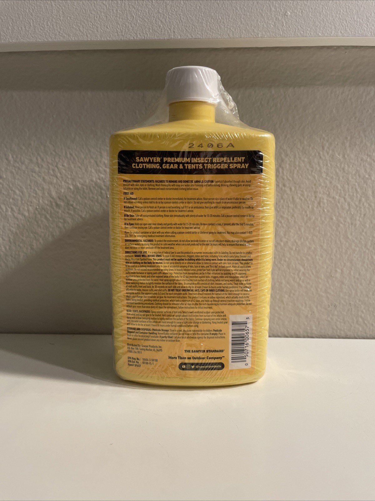 Sawyer Products Premium Permethrin Insect Repellent for Clothing, Gear & Tents