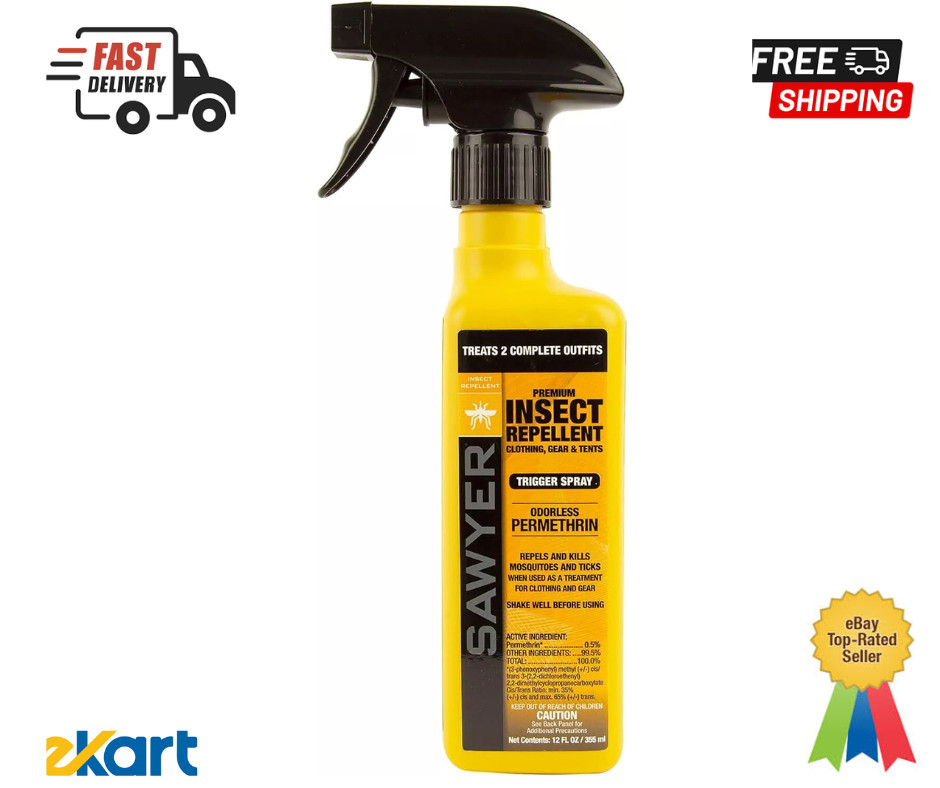 Sawyer Products SP6572 Premium Permethrin Clothing Insect Repellent