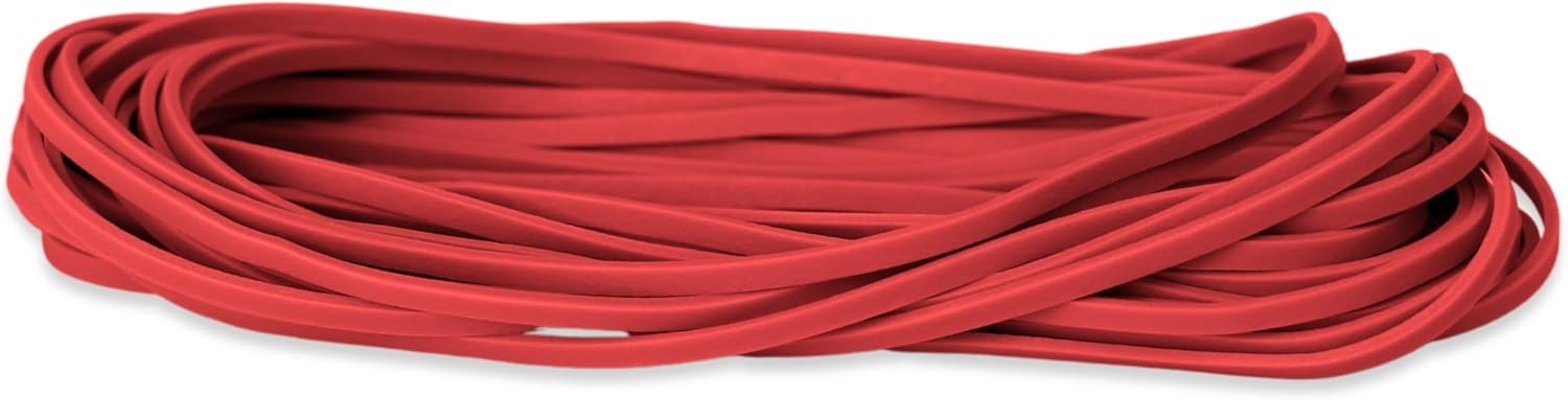 Alliance Rubber 97405 Advantage Bands Size 1 Pound 7 x 1/8 inches, Red