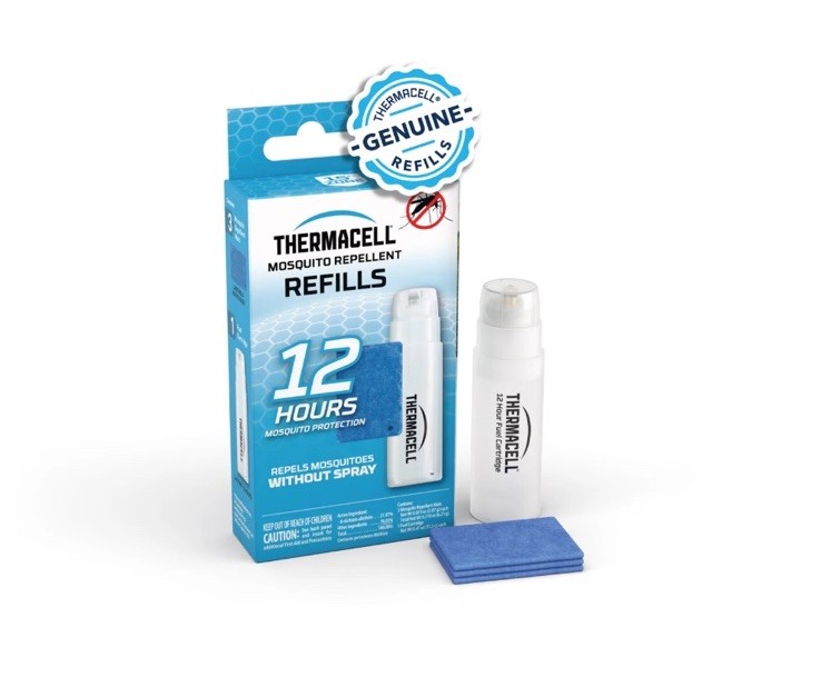Thermacell Mosquito Repellent Refills 12 Hour Protection 3 Mats 1 Cartridge