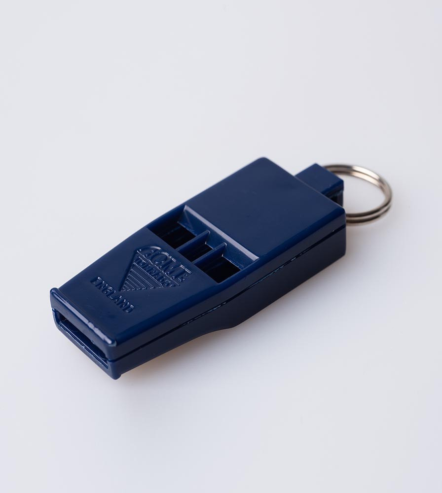 Acme No. 636 Tornado Slimeline Pealess 117dB Whistle, Choice of 7 Colors
