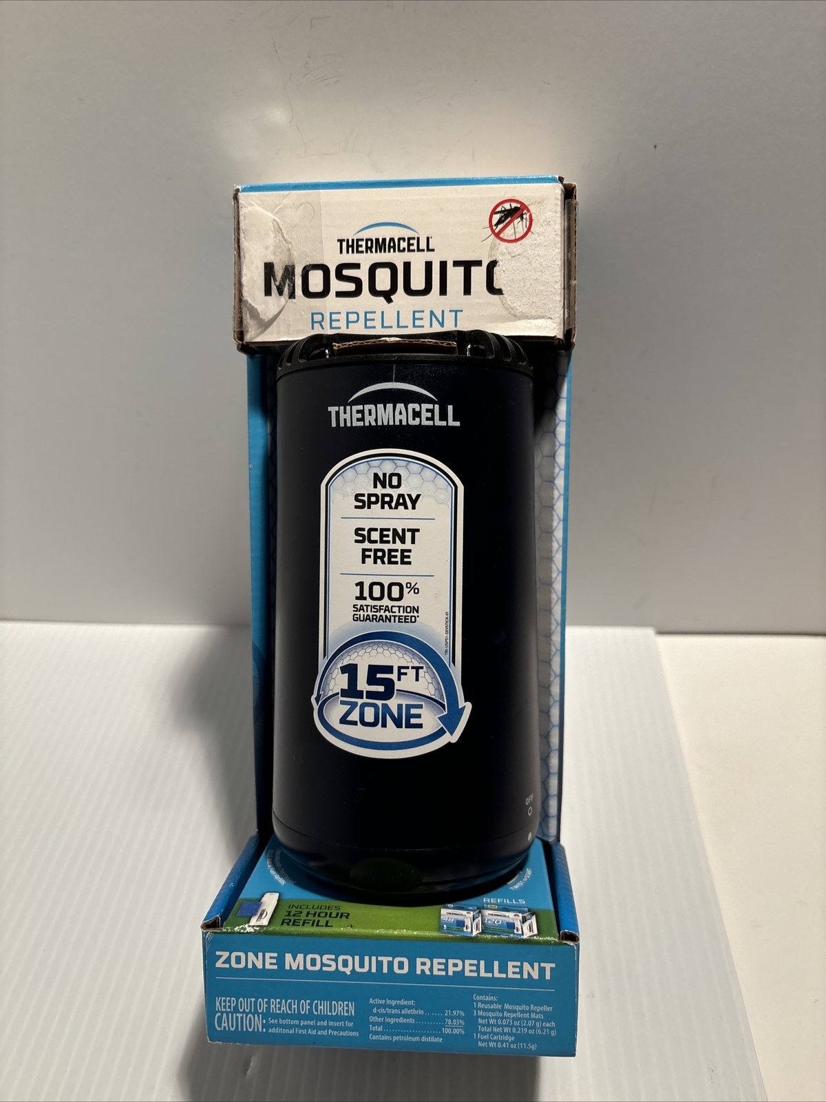 Thermacell Mosquito Repellent Patio Shield Midnight 15 Ft Zone (z)