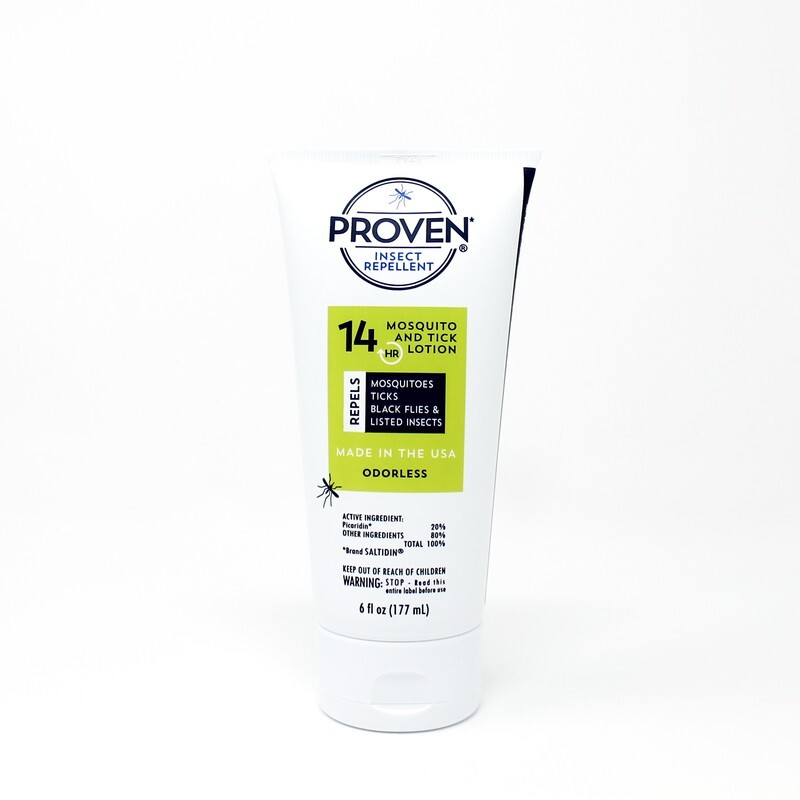 Proven 12 HR Insect Repellent Lotion For Mosquitoes & Ticks Unscented 6 oz