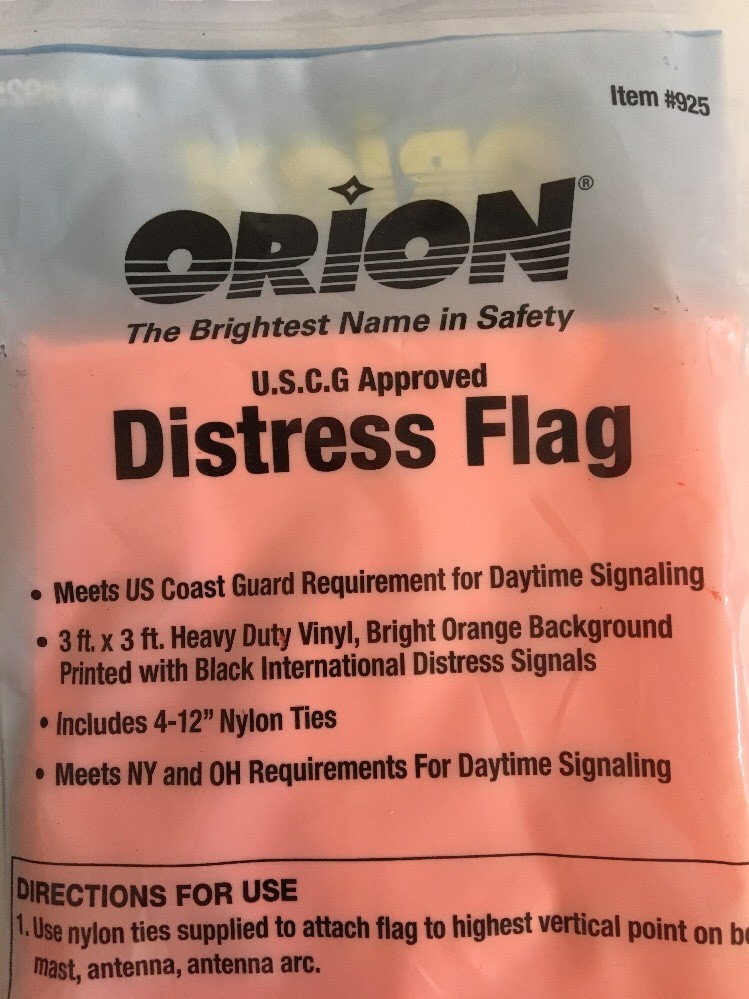 Orion Distress Sos Flag-NEW-SHIPS N 24 HOURS