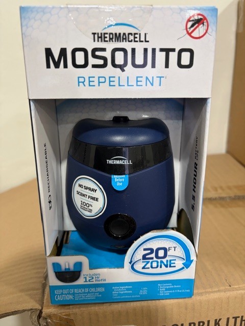 Thermacell Mosquito Repellent E-Series Rechargeable 12 Hour Refill-Blue