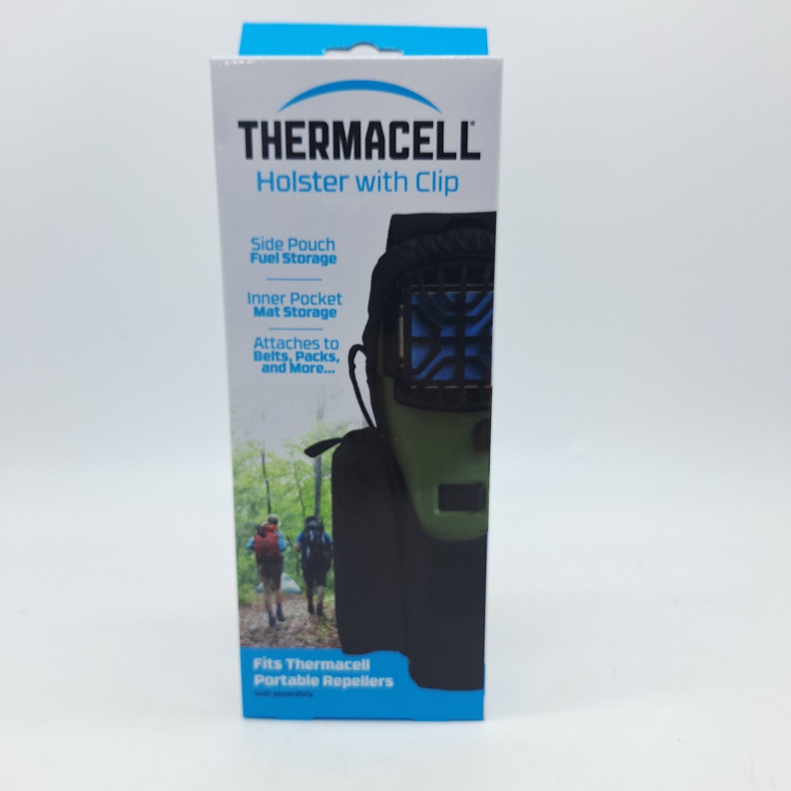 Thermacell Portable Mosquito Repellent Holster Holder W/Belt Clip & Fuel Storage