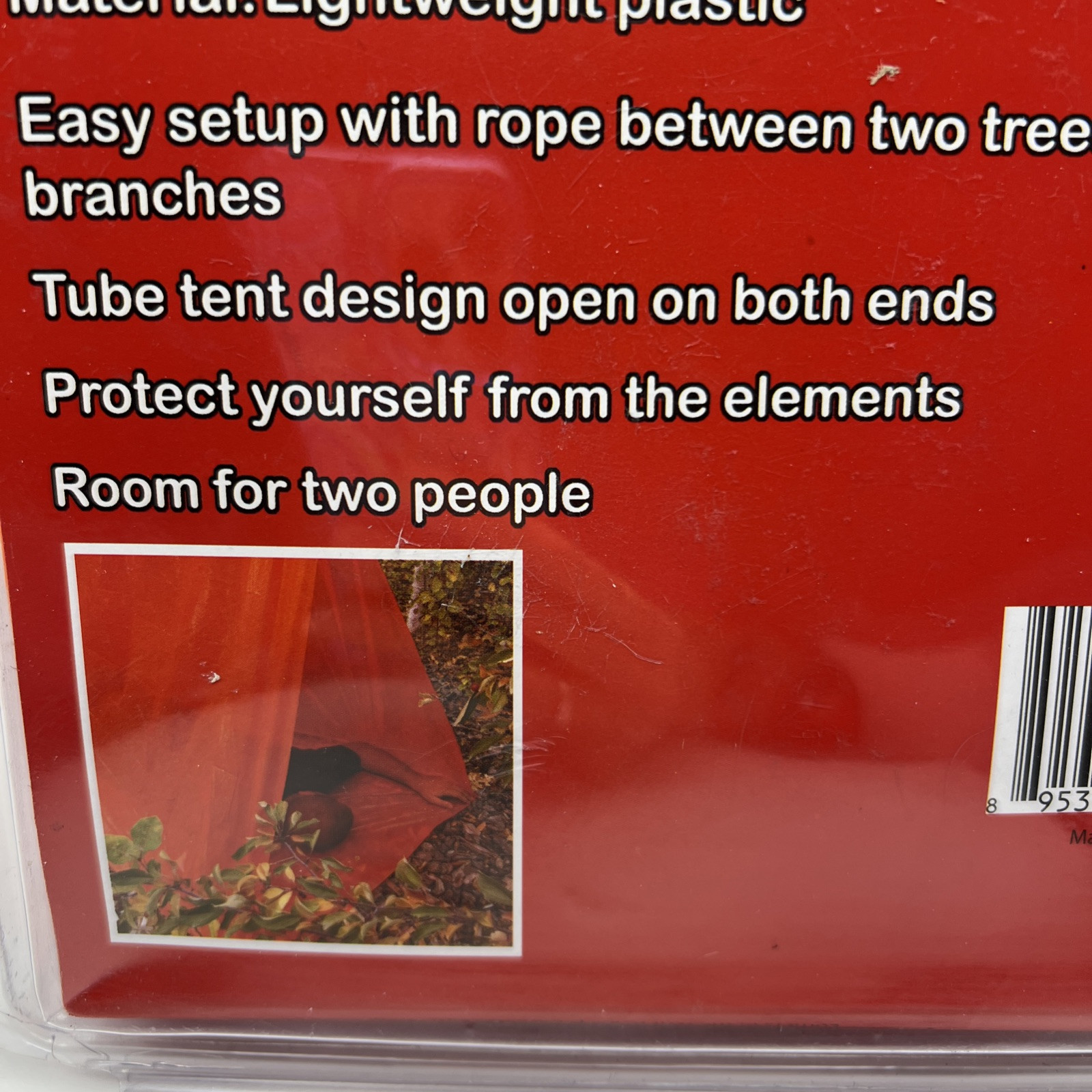 Emergency Zone TUBE TENT Shelter for emergencies, BRAND NEW Sealed – 2 People