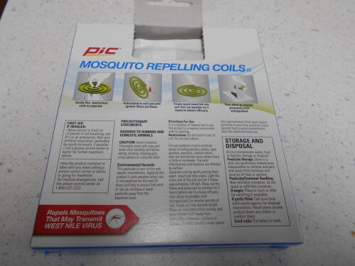 PIC Citronella Mosqu Repelling Coils (4 Packs) 16 Coil