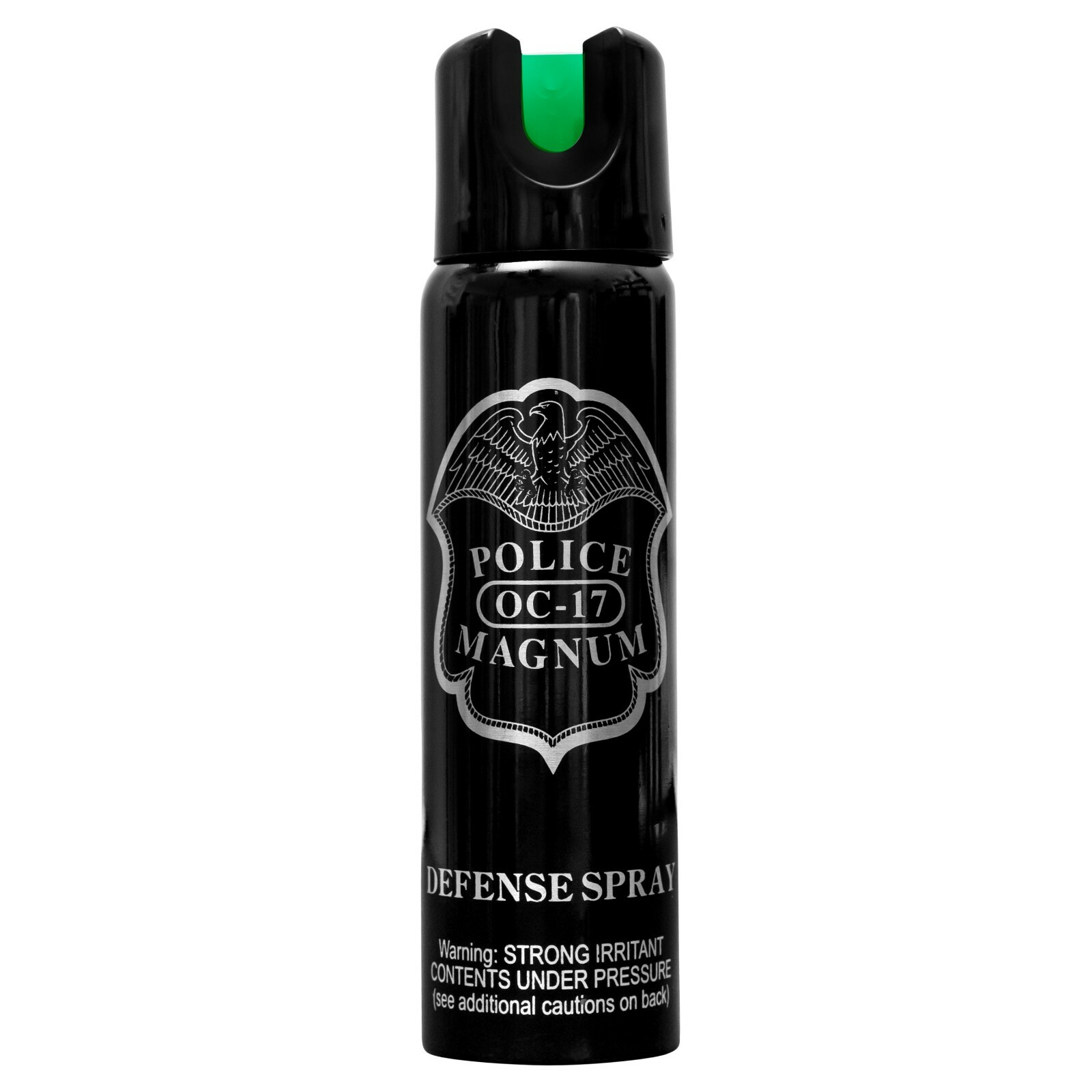 Police Magnum pepper spray 4oz GID Twist Lock Stream Safety Defense Protection