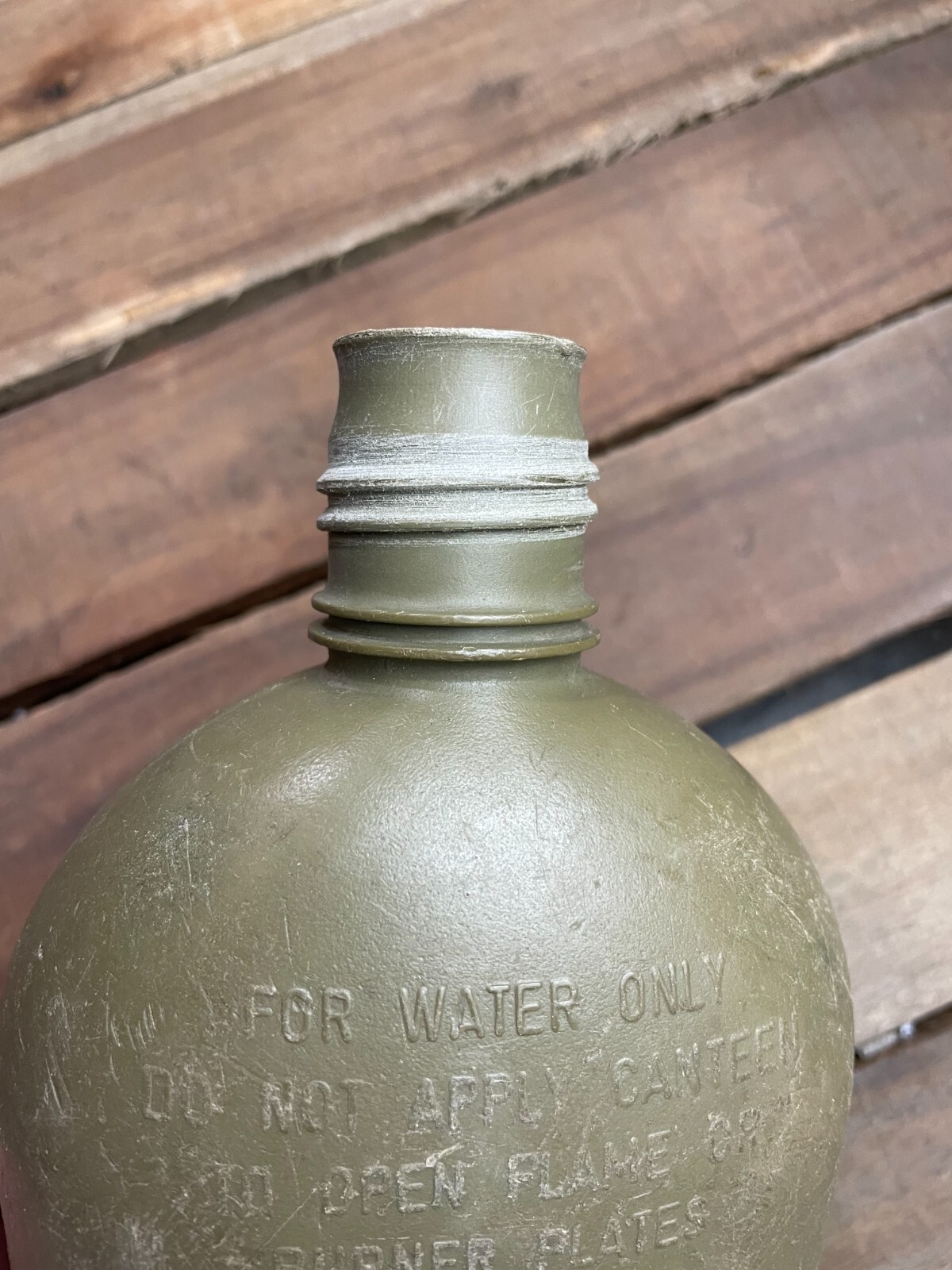 GENUINE USGI US MILITARY 1 QUART WATER CANTEEN w NBC CAP AND COVER ARMY OD GREEN