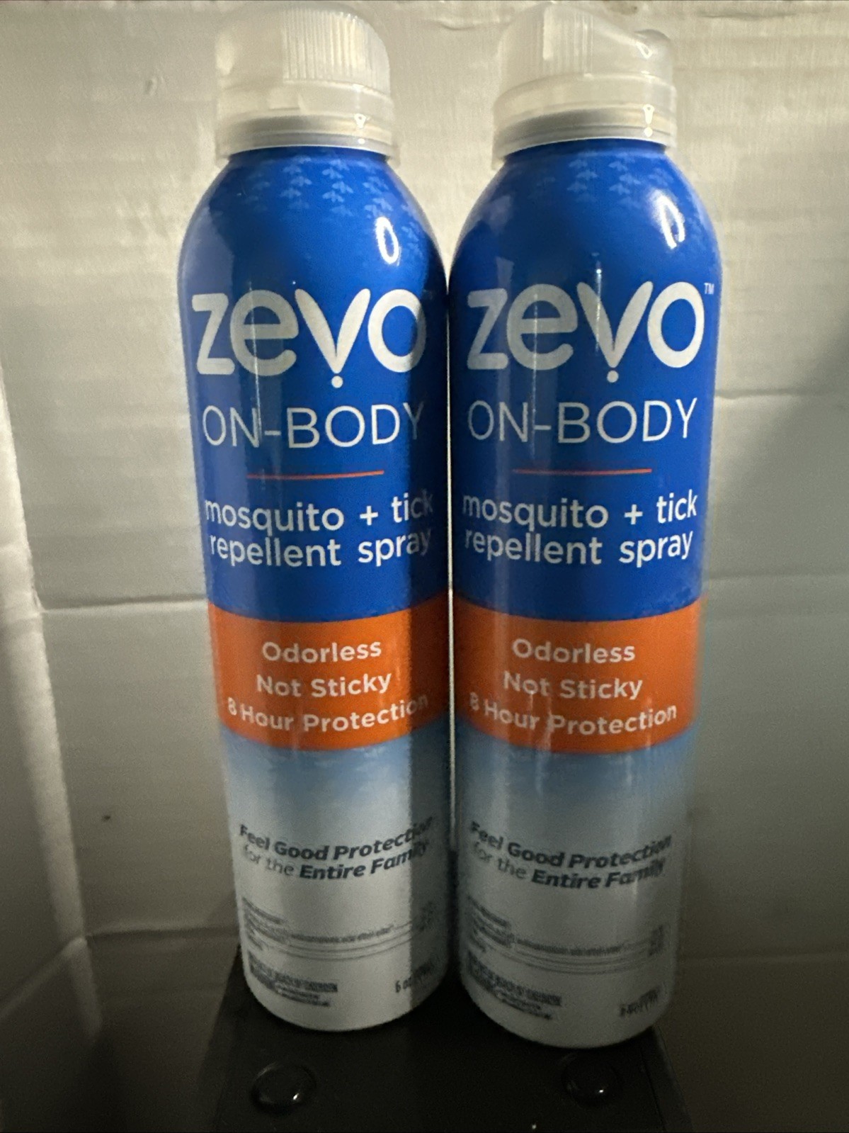 Zevo On Body Mosquito Repellent + Tick Repellent – Bug Spray 8 Oz (2 PACK)