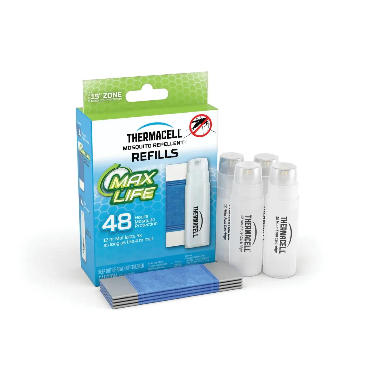 Thermacell Max Life Mosquito Repellent Refills 4 Pack