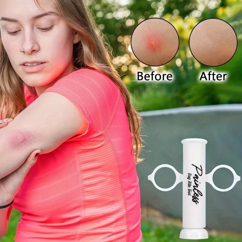 Bug Bite Suction Tool Venom Extractor Itch Relief First Aid Kit for Mosquito Bee
