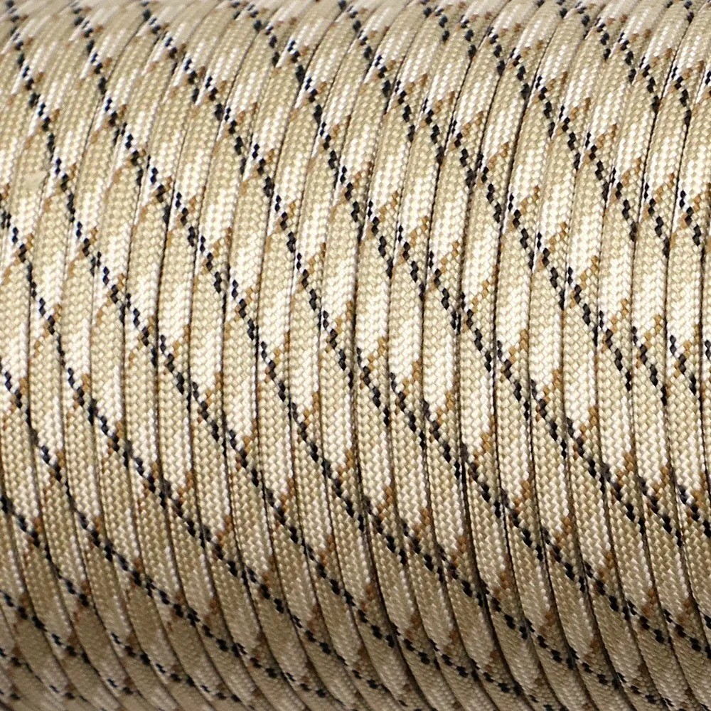 550 Paracord Rope 7-Core 4mm Survival Lanyard for Outdoor Camping Hiking Tent