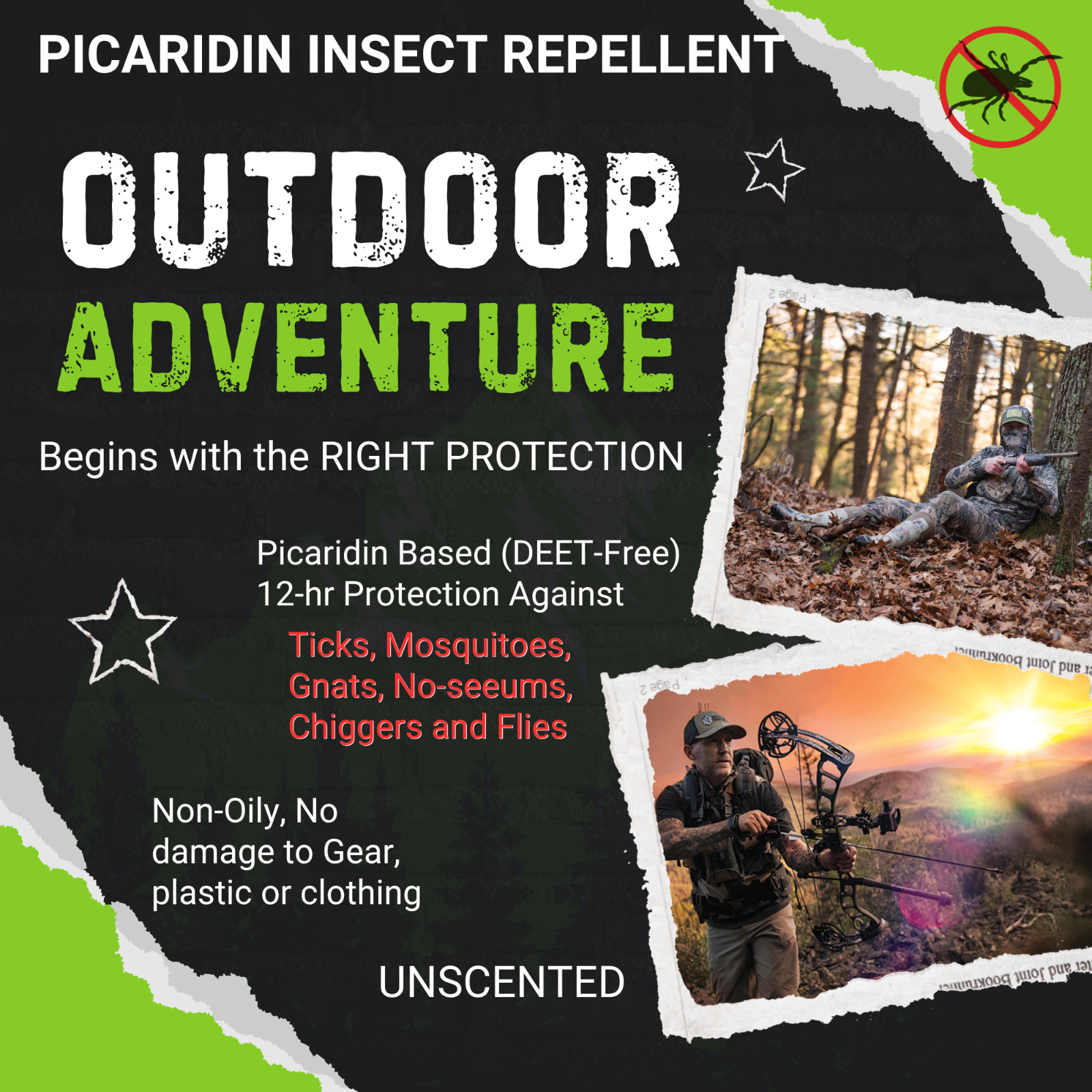 Zone Realtree Insect Repellent Spray, 1oz Case + Refill