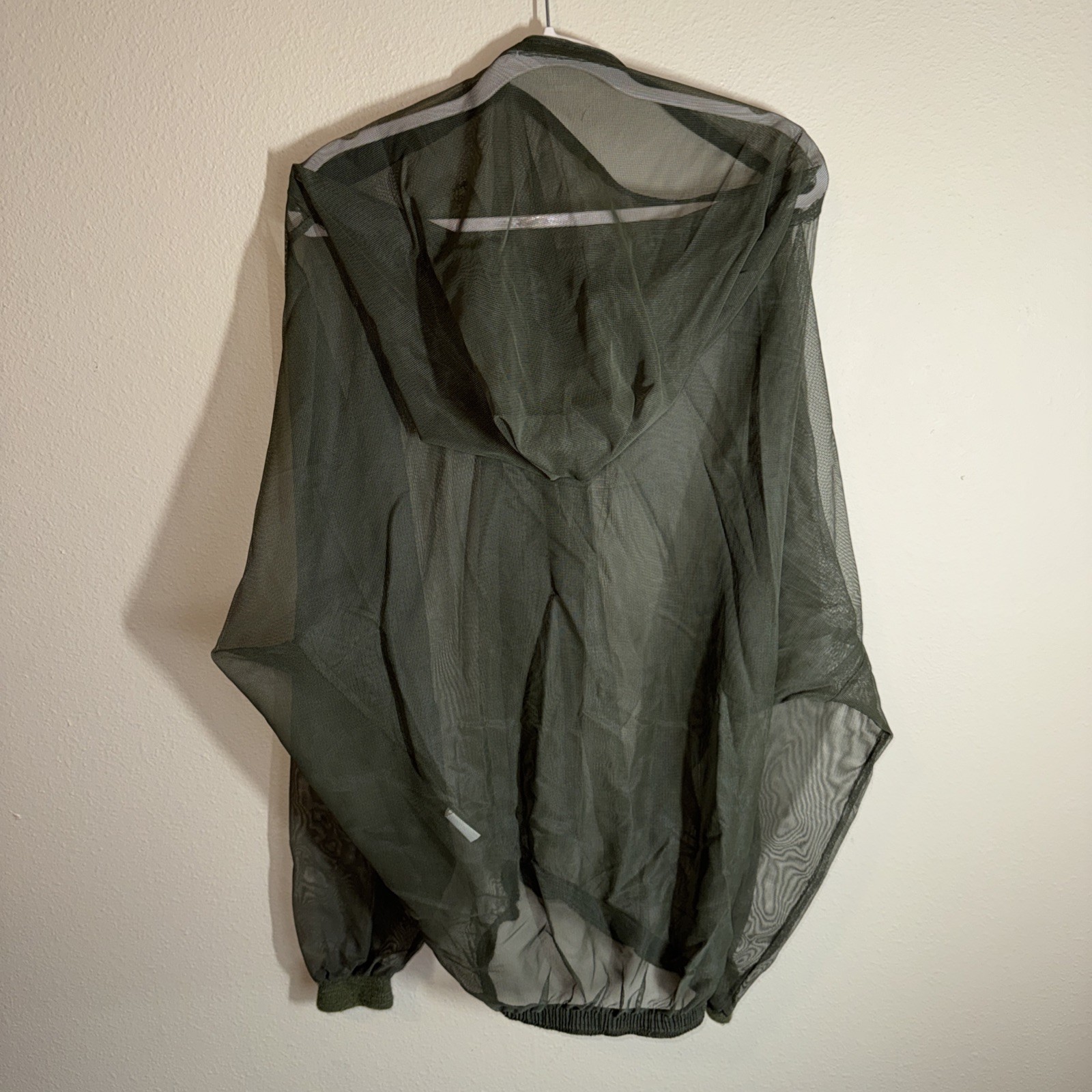 Bug Baffler Mosquito Protection Mesh Shirt Green