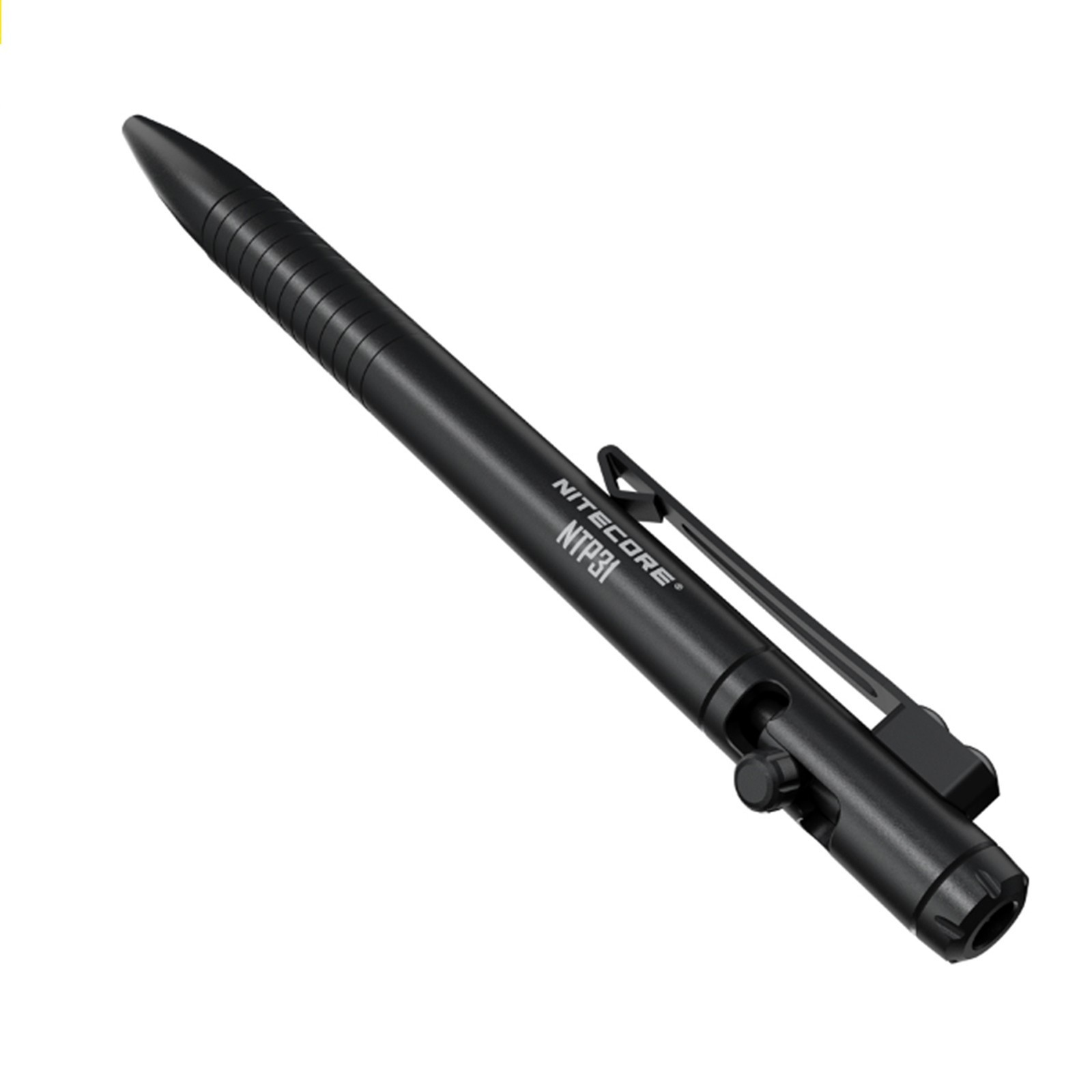 NITECORE NTP31 Bolt Action Aluminum Alloy Tactical Pen W/ Tungsten Glass Breaker