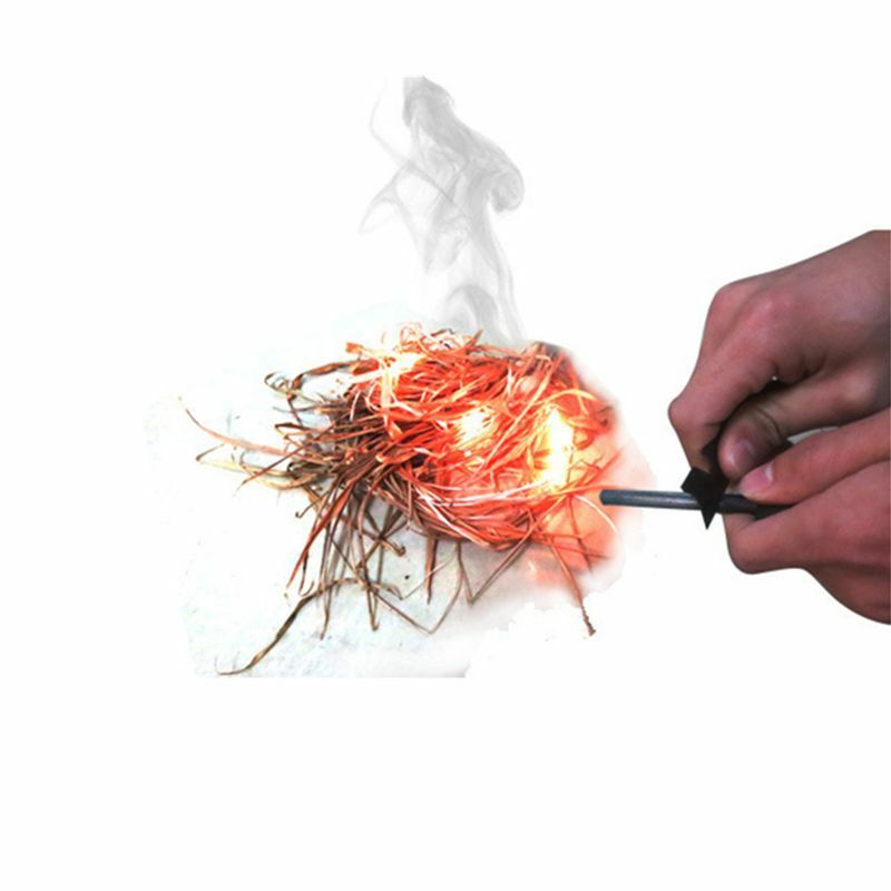 1-5PCS Huge 1/2″x5 inch EDC Ferro Rod / Fire Starter Ferrocerium Flint Survival