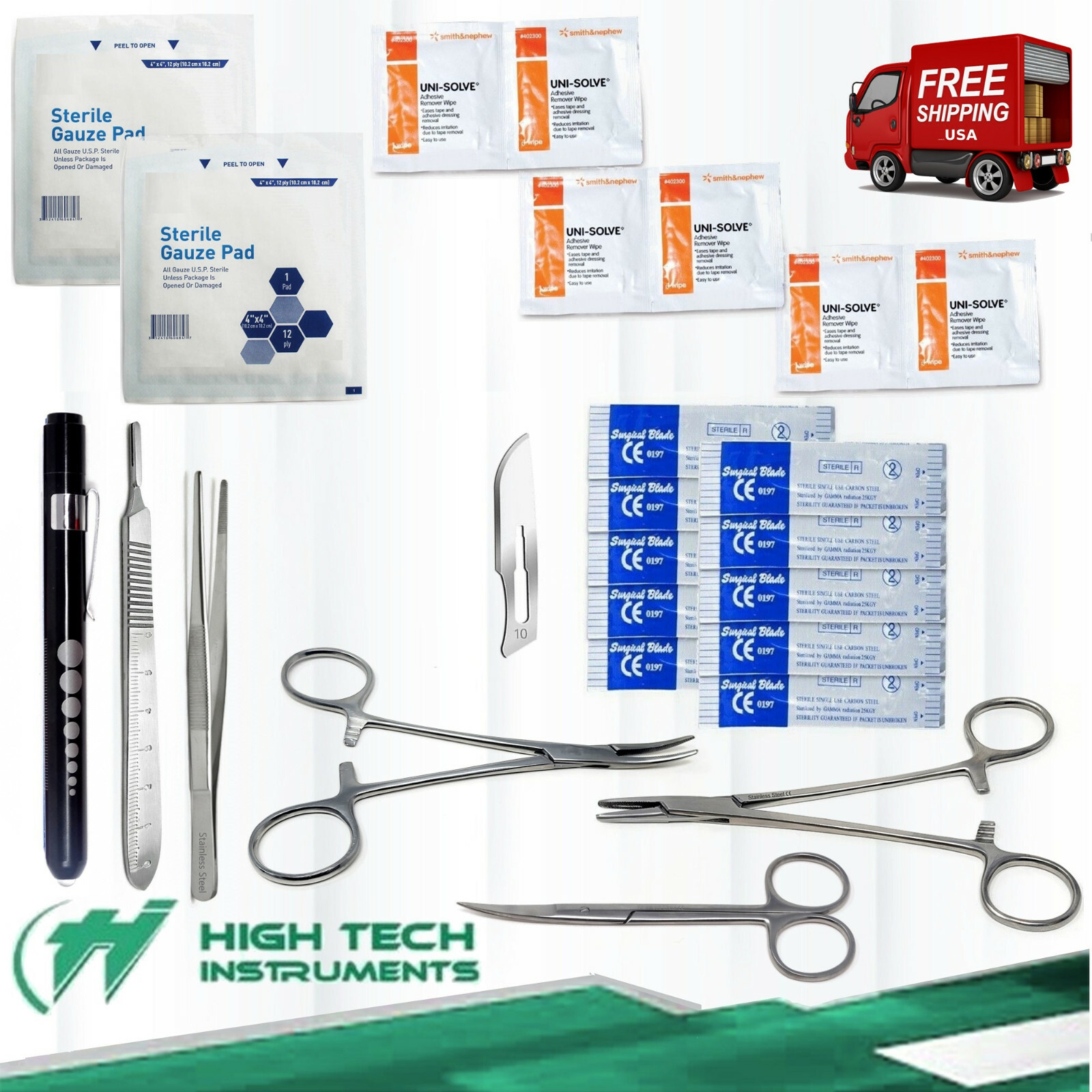 Surgical Suture Kit Family First Aid #1 Selling Suture Set Survival Kit EMT