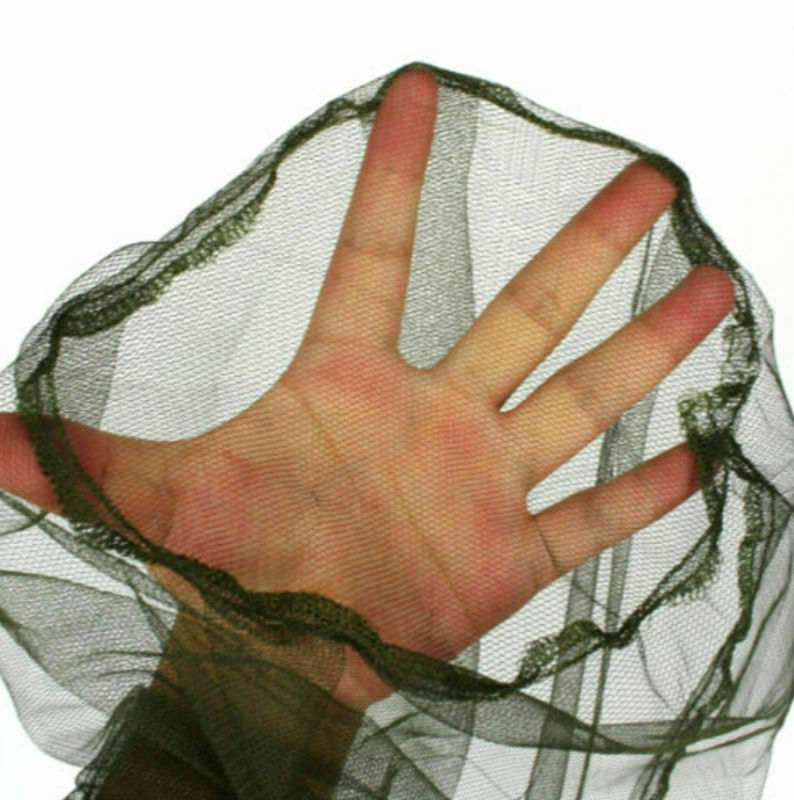 2pcs Anti-Mosquito Bug Bee Insect Head Net Hat Cap Sun Protection Fishing Hiking