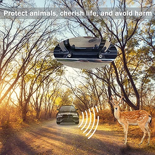 Car Deer Whistle Warning for Car Horn Unit, Deer Whistle for Vehicles 4 Pack