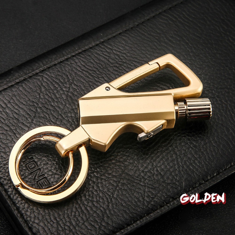 1-3Pack Permanent Match Infinity Lighter with Multitool Keychain Bottle Opener