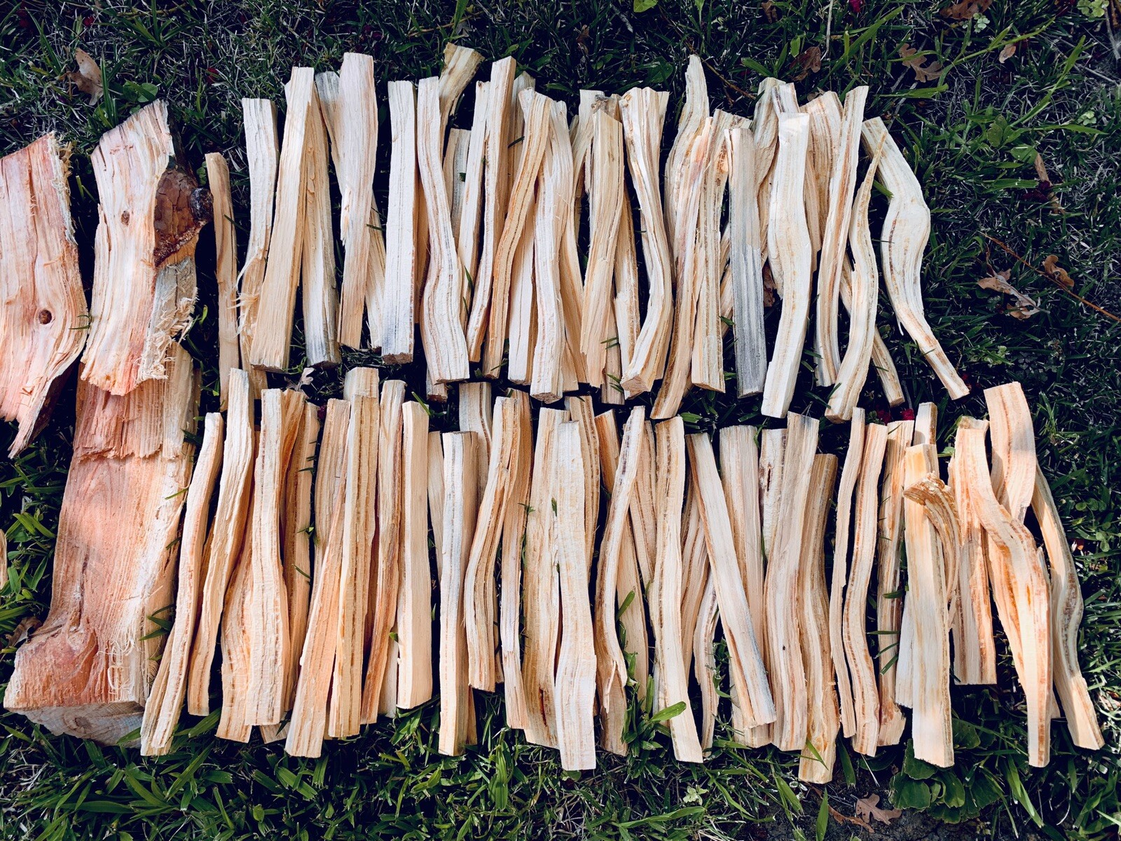 Fatwood 1/2 lb Sticky Sticks Better Than The Rest HardPine Heartwood Pitchwood