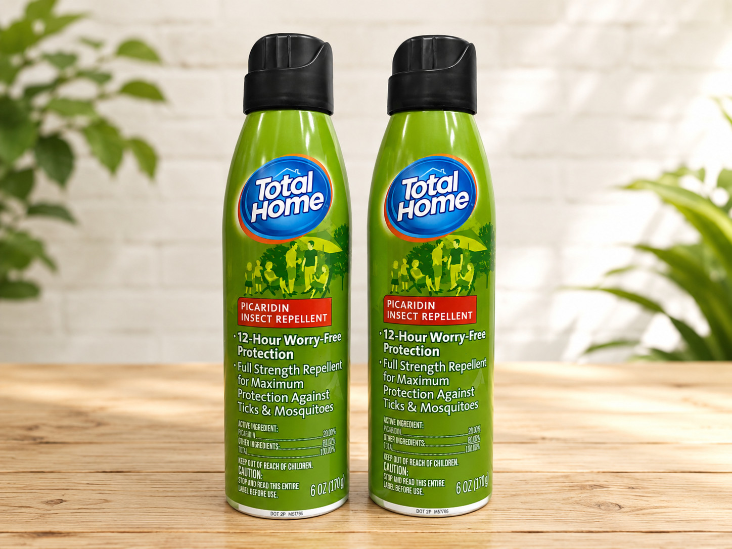 pack 2 Total Home Picaridin Insect Repellent Spray – 6 oz | 12-Hour Protection