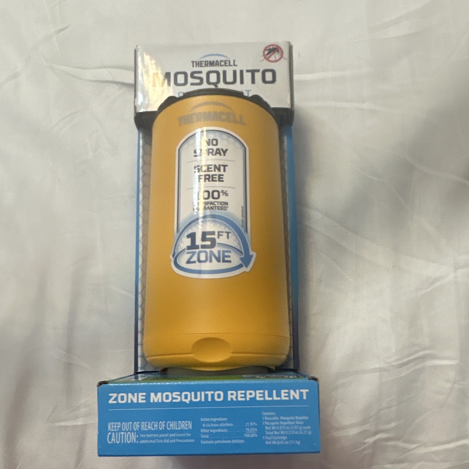 Thermacell Zone Mosquito Repellent 15 ft Zone Scent Free No Spray PS1CITRUS