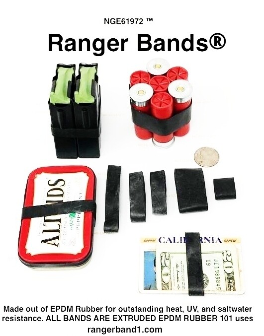 Ranger Bands® 35 EX STRETCH Heavy Duty EPDM Rubber Tactical Bands Survival USA