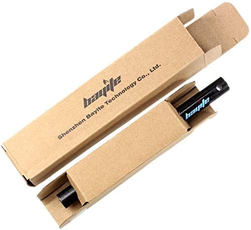 bayite 1/2 Inch X 6 Inch Large Ferro Rods Ferrocerium Rod Drilled Survival Fire