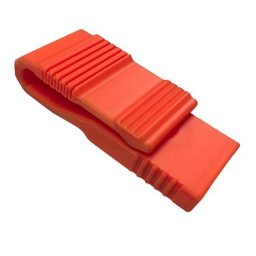 Emergency Safety Whistle with Flexible Clip, Loud Tactical EDC Whistle Orange