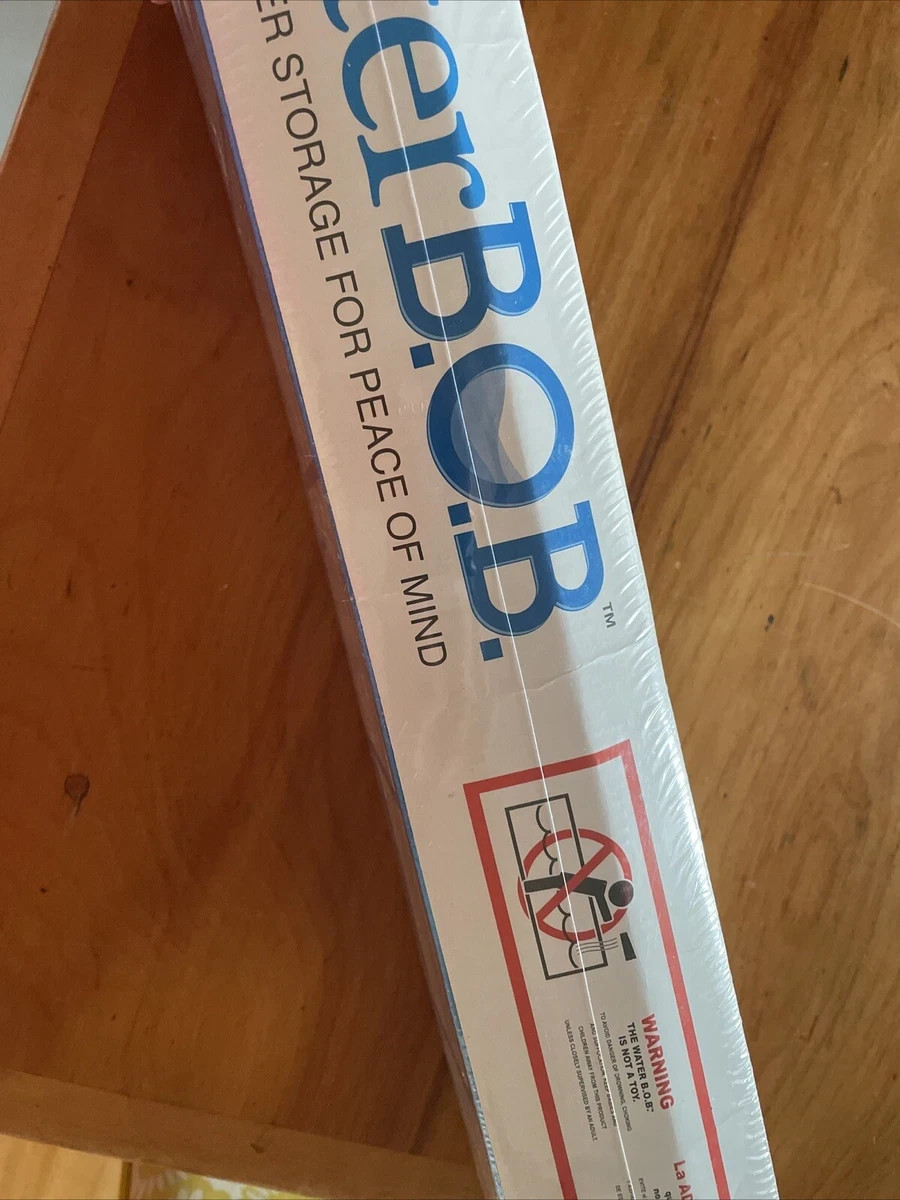 NEW WaterBOB Emergency Survival Bathtub 100 Gal BPA Free Drinking Water Filter