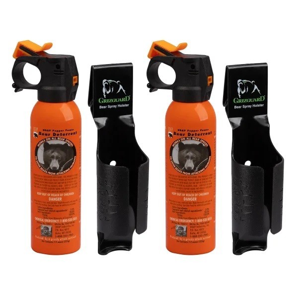 UDAP Pepper Power Bear Spray with Griz Guard Holster, 2-pack – Free Shipping.